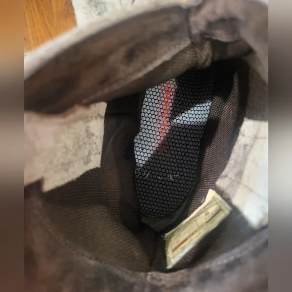 Roper Cowboy Boots In Crackled Cream White - Picture 8 of 9